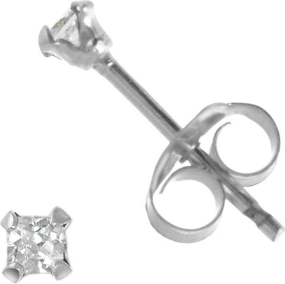 Bijouteria Ohrstecker (Silber 925, Zirkonia)