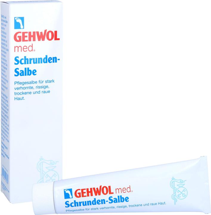 Produktbild Gehwol med Schrunden-Salbe (Fusscrème & Fussgel, 125 ml)