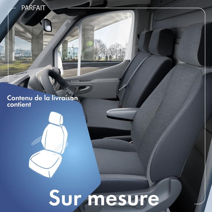 Immagine prodotto Walser Coprisedile singolo per il sedile del conducente e del passeggero VW T6
