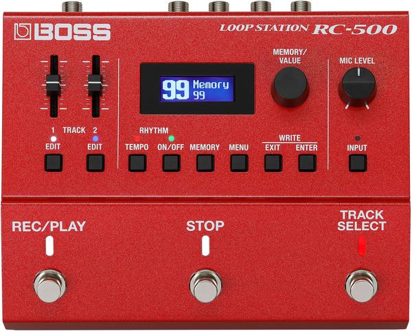 BOSS RC-500 (Guitar, Microphones)