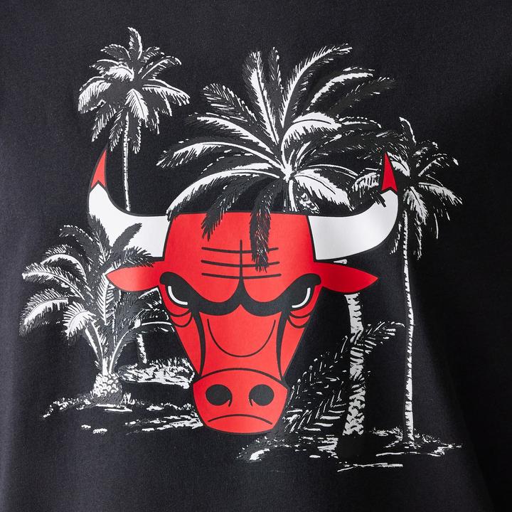 Actual product image New Era MLB Shirt - PALM TREE Chicago Bulls - S (S)