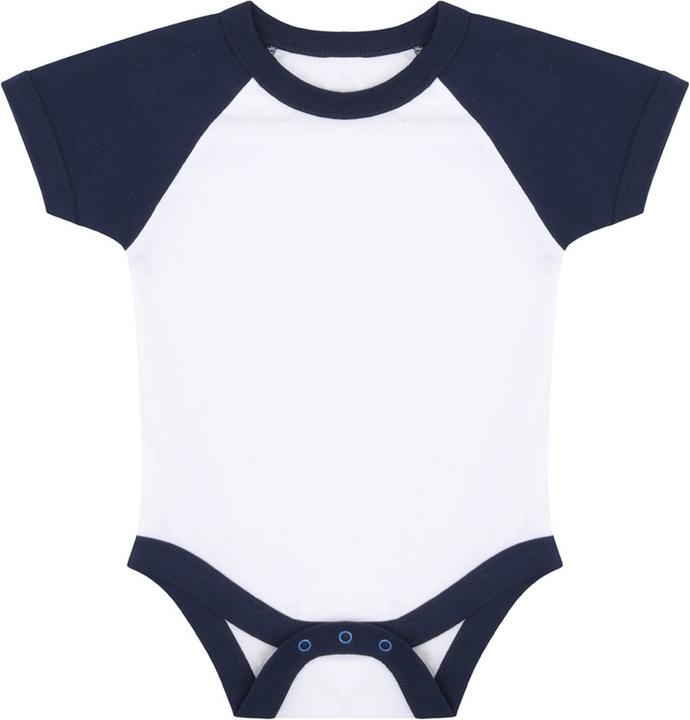 Larkwood Baby Jungenmädchen Essential Kurzarm Baseball Body (62)