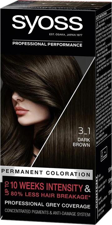 Produktbild Syoss Coloration (3 1 Dunkelbraun)