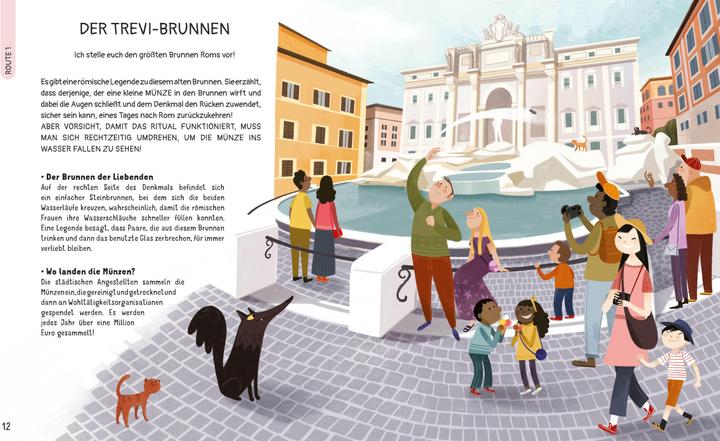 Actual product image National Geographic Rom für kleine Entdecker. Reiseführer für Kinder (German, Sabine Werner, Laura Re, Daniela Celli, 2023)