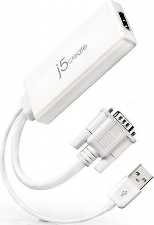 Actual product image j5Create VGA to HDMI + Audio (HDMI, 17.60 cm)