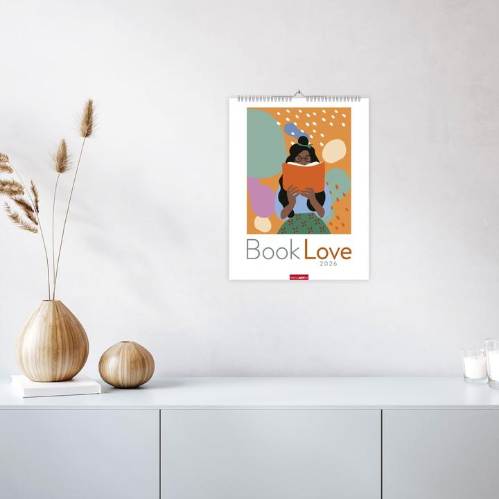 Produktbild Book Love Kalender 2026 (30 x 39 cm, Deutsch)