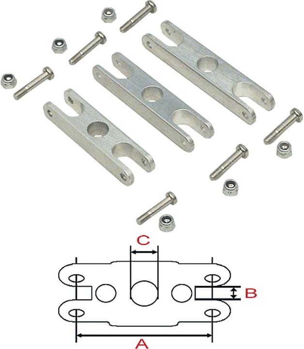 Actual product image Aeronaut aero-naut center part alu 42mm