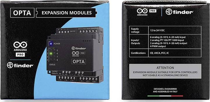 Produktbild Arduino Opta Analog Expansion AFX00007 SPS-Erweiterungsmodul