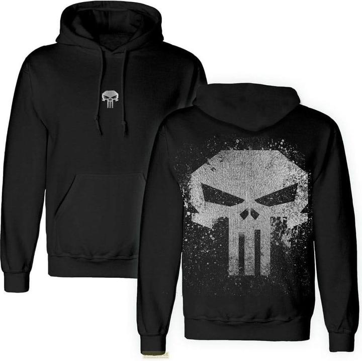 Produktbild Heroes Inc Punisher Kapuzenpullover Skull With Metallic Ink Grösse XL (XL)