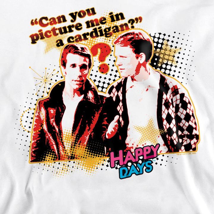 Immagine prodotto Happy Days No Cardigans Felpa Adulto Unisex (XXL)