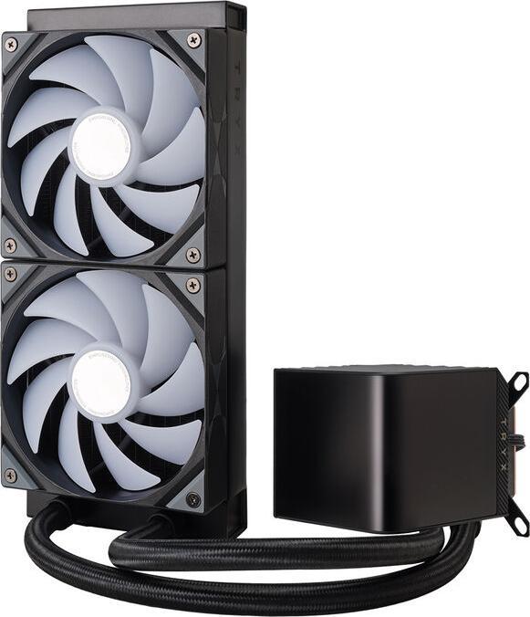 Productafbeelding TRYX PANORAMA compleet waterkoelsysteem, ARGB - 240 mm, zwart