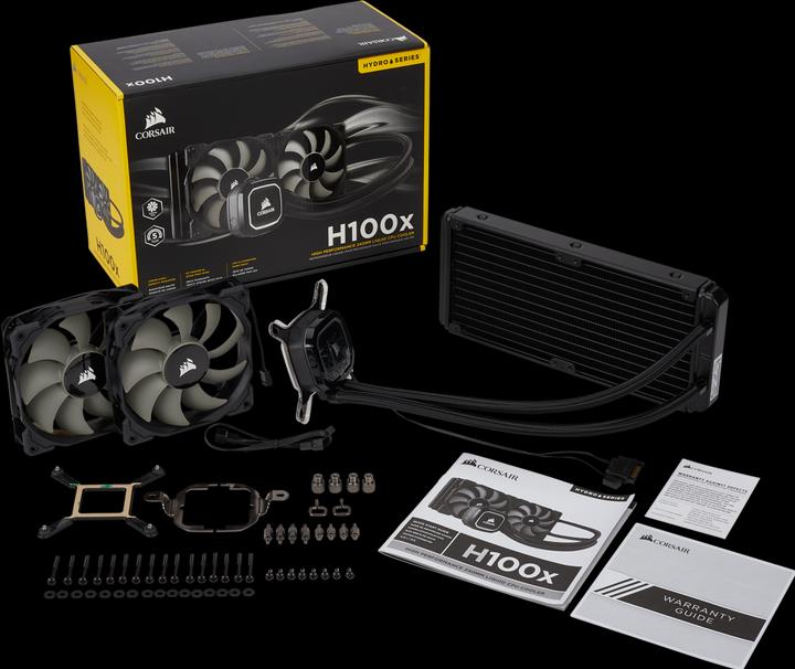 Actual product image Corsair Hydro Series H100x