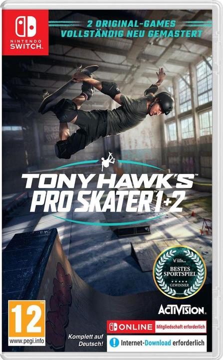 Actual product image Activision Tony Hawk's Pro Skater 1+2 (Switch, DE)