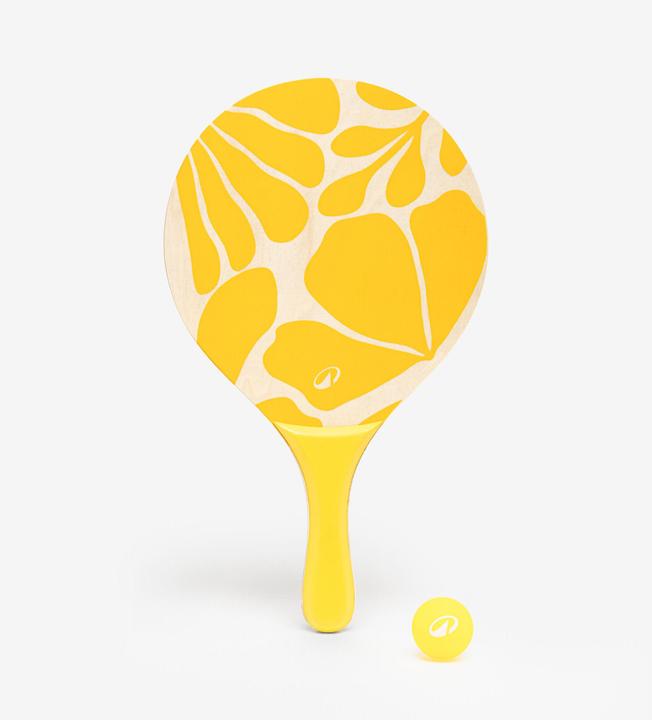 Produktbild Decathlon Beachtennis Set - Woody Racket 2 Schläger gelb