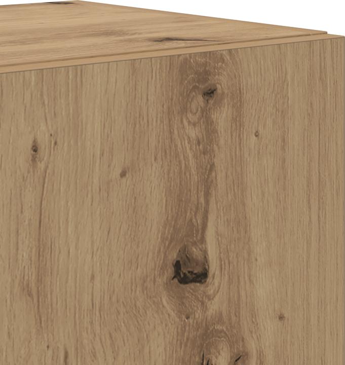 Produktbild VidaXL 4-teiliges TV-Schrank-Set Wandmontiert Artisan Eiche Spanplatte (100 x 40 x 40 cm)