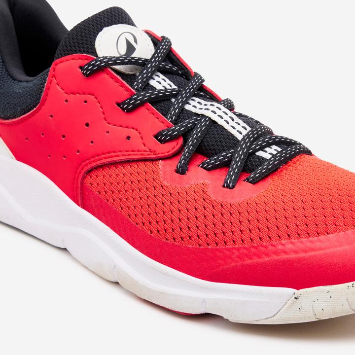 Decathlon Turnschuhe Kinder Schnürsenkel - Playful Fast rot (36)