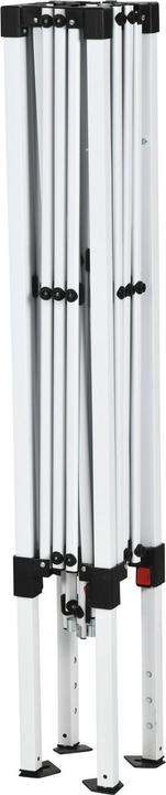 Image du produit Outsunny Pavillon avec 2 parois latérales et réglage individuel de la hauteur (240 cm, 240 cm)