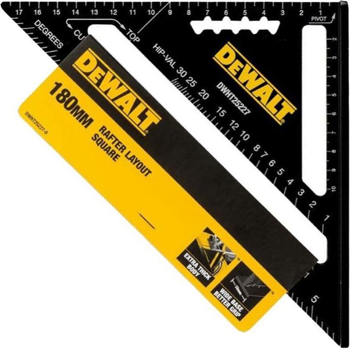 Actual product image DeWalt Speed Square Stop Angle 18cm