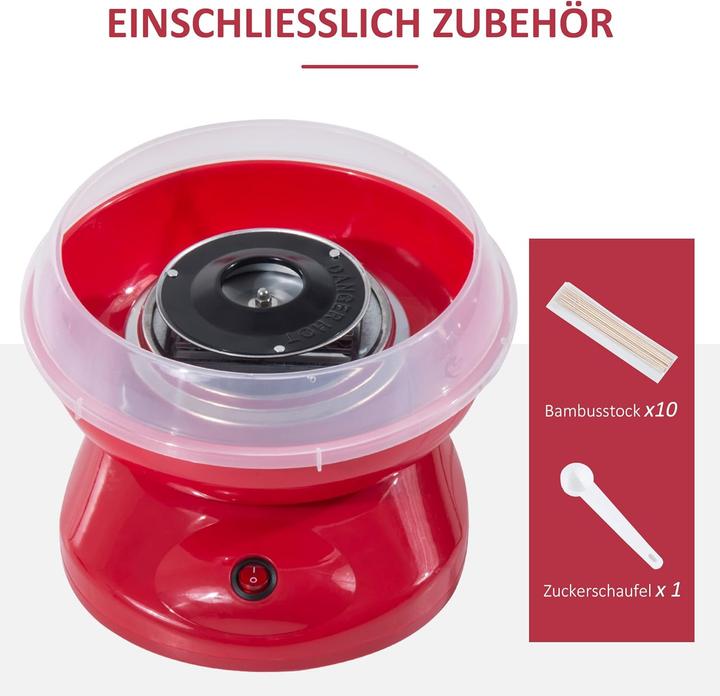 Produktbild Homcom Zuckerwattemaschine für Kinder und Erwachsene