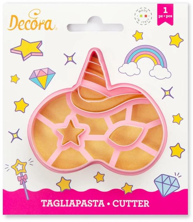 Produktbild Decora Guetzli-Ausstecher 1 Stück, Einhornmaske