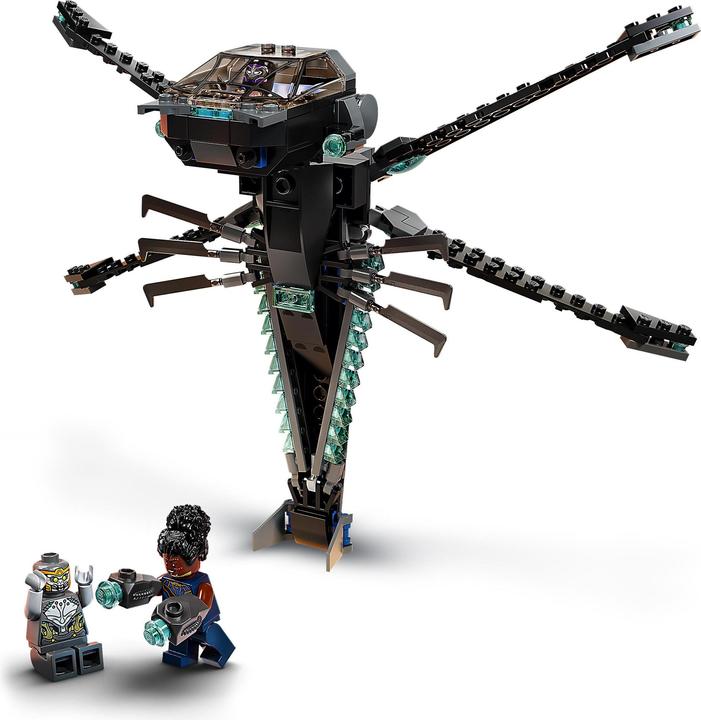 Actual product image LEGO Black Panthers Dragonfly (76186, LEGO Marvel)