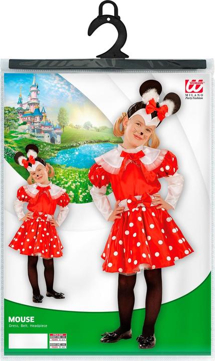 Produktbild Widmann MÄUSCHEN (Kleid mit angenähtem Gürtel, Kopfbedeckung), 98 cm / 1-2 Years (92)
