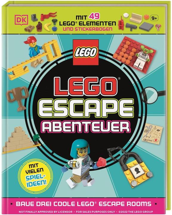 Productafbeelding LEGO® Escape Abenteuer (Duits, Simone Heller, 2022)