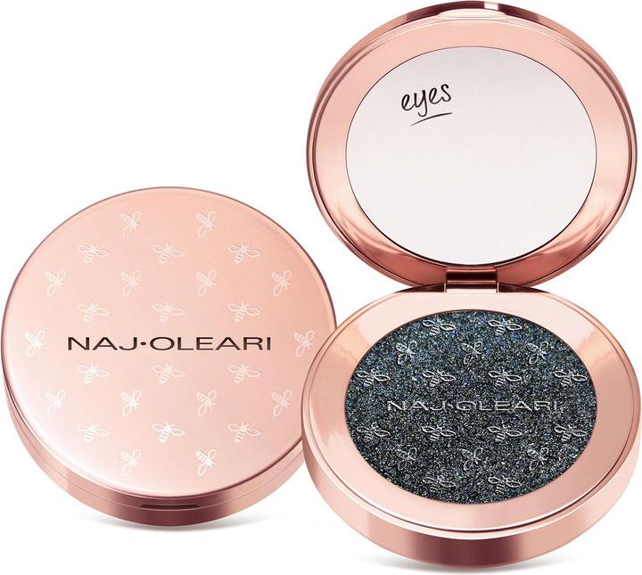 Actual product image Naj Oleari Colour Fair Eyeshadow Wet&Dry 20 multi-shimmer black 2g (20)
