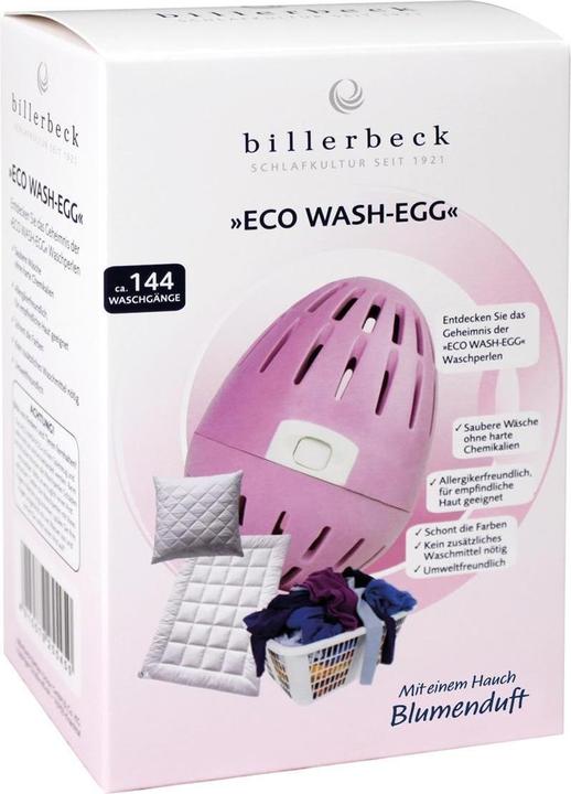 Image du produit Billerbeck OEuf de lavage Eco Wash-Egg 0.5 kg (144 Cycles de lavage, Perles à linge)