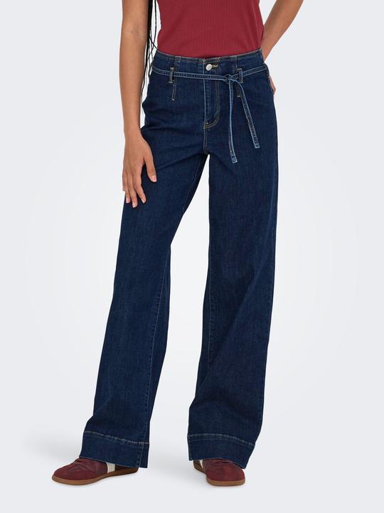 Immagine prodotto Only ONLJUICY-WAUW Hohe Taille Weiter Beinschnitt Jeans Jeans mit weitem Bein (XL)