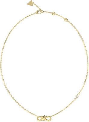 Actual product image Guess Modern Love Charming Gold Plated Necklace JUBN04010JWYGT/U (Steel)