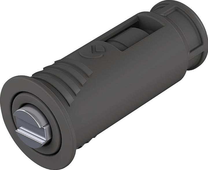 Italiana Ferramenta Italiana Magnetschnapper (Magnetschnäpper) Einbau-Türmagnet K-Lock anthrazit (1 Stk.)