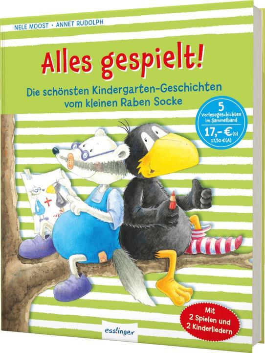 Produktbild Der kleine Rabe Socke: Alles gespielt! (Deutsch, Nele Moost, Annet Rudolph, 2023)