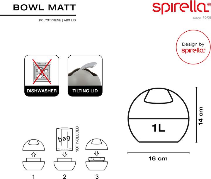 Produktbild spirella Bowl-Matt (1 l)