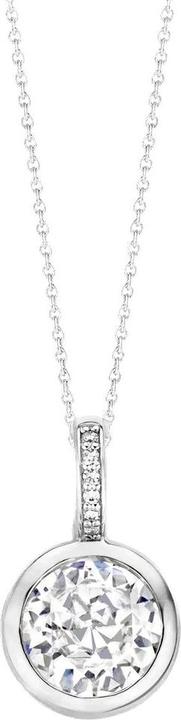 Ti Sento Milano Kette mit Anhänger und Zirkonia 6740ZI (925 Sterling Silber, 45 cm)