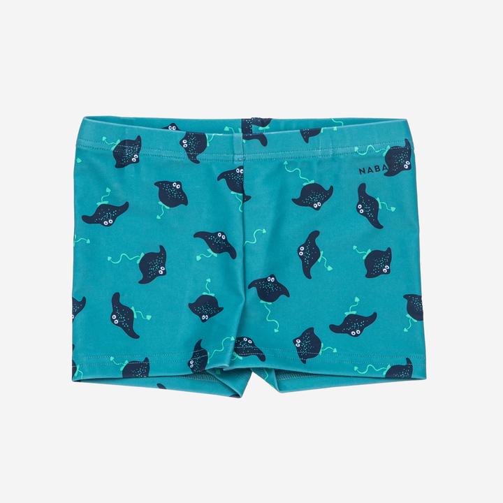 Actual product image Nabaiji Badehose Boxer Baby/Kleinkind - Titou Manta blau (74)