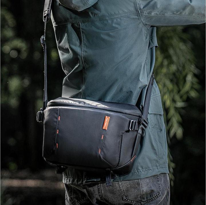 Actual product image Pgytech Photo Backpack OneMo Sling 11L Space Black (Camera shoulder bag, 11 l)