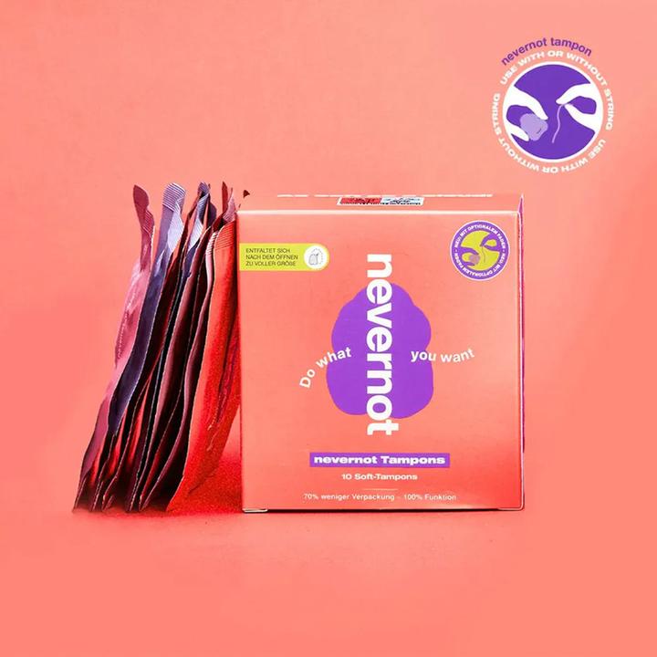 Actual product image NeverNot Soft tampon (10 x, Regular)