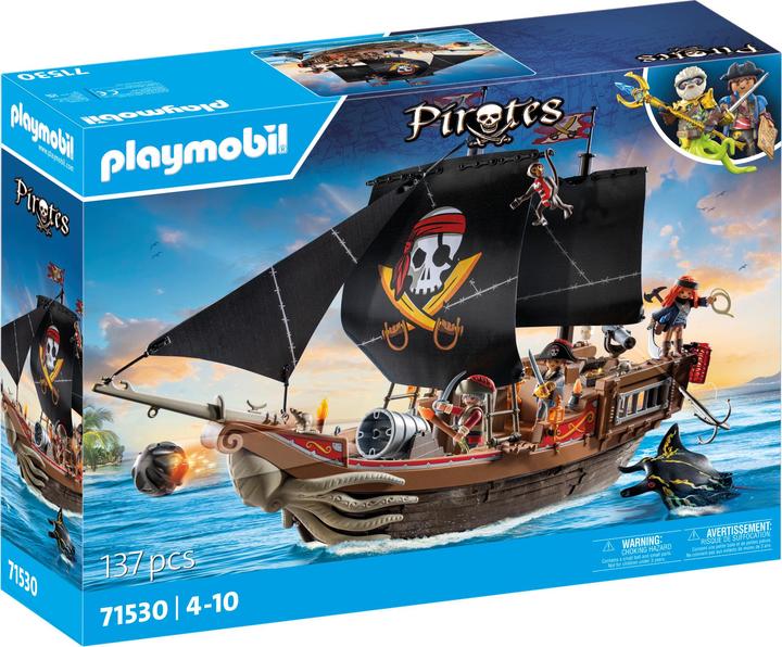 Actual product image Playmobil Large pirate ship (71530, Playmobil Pirates)
