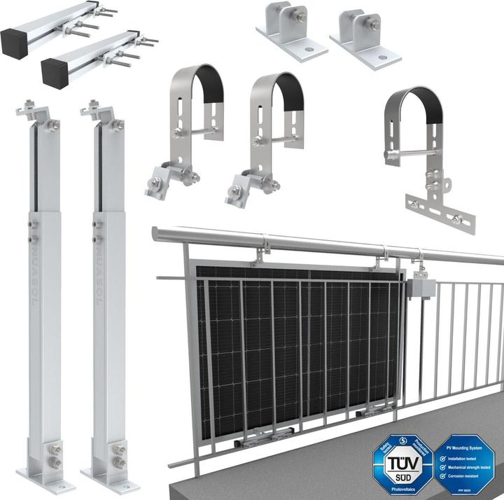 Actual product image Nuasol Balcony railing bracket