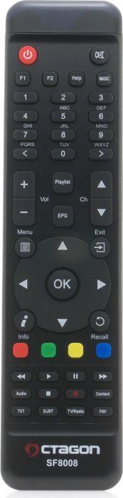 Produktbild Octagon SF 8008 4K Combo (8 GB, DVB-S2X, DVB-C/T2 Dual, CI+-Schacht)