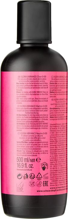 Immagine prodotto Schwarzkopf Professional IGORA Vibrance 0-00 Clarton Tinta per capelli (0-00)