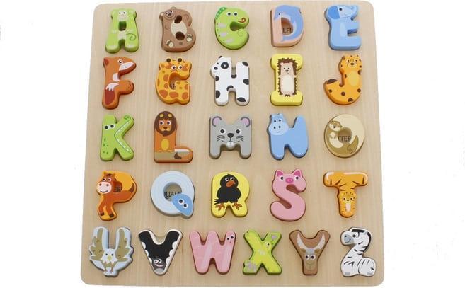 Besttoy Rahmenpuzzle aus Holz - ABC (27 Teile)