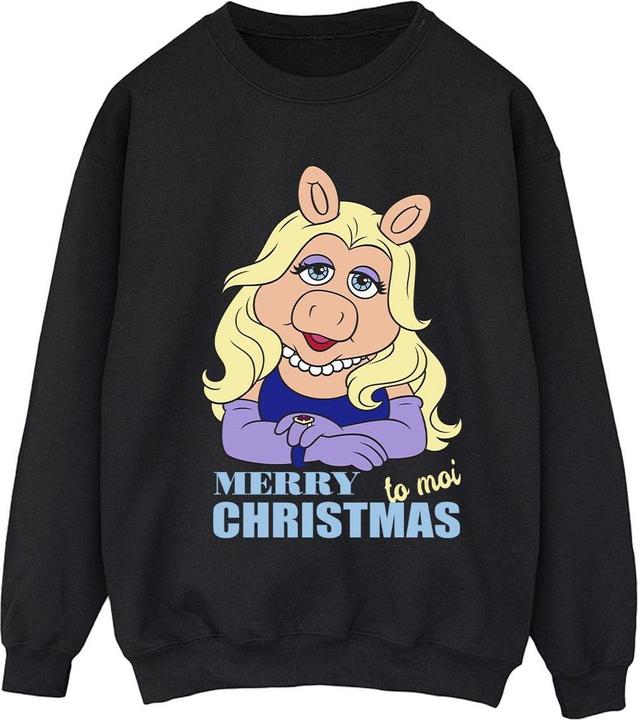 Disney Muppets Miss Piggy Queen of Holidays Sweatshirt (S)