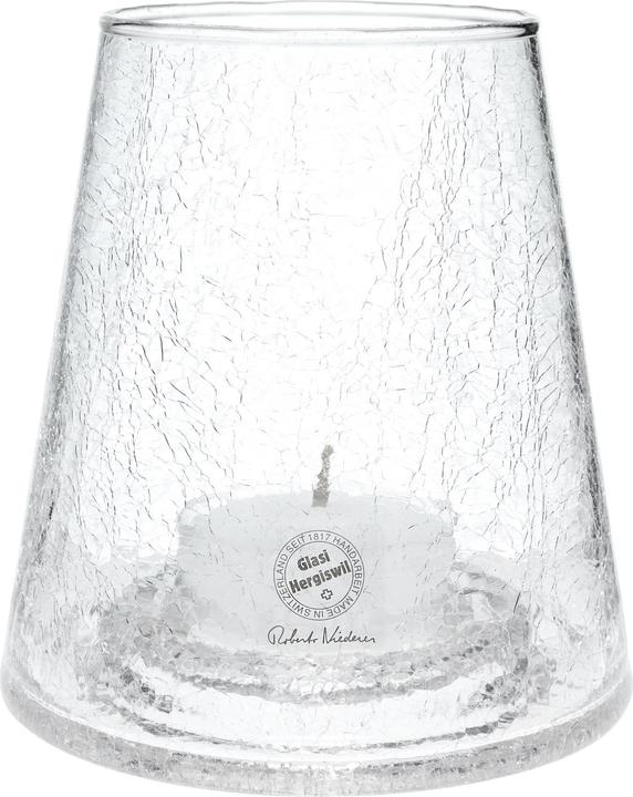 Produktbild Glasi Hergiswil Teelicht mit Halter aus Glas (15 x 15 cm)
