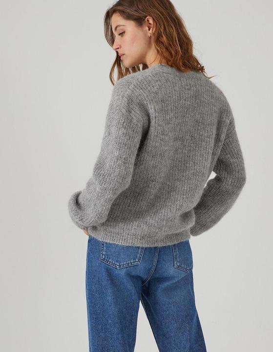 Produktbild La Redoute Collections Geknöpfte Strickjacke mit V-Ausschnitt (L)