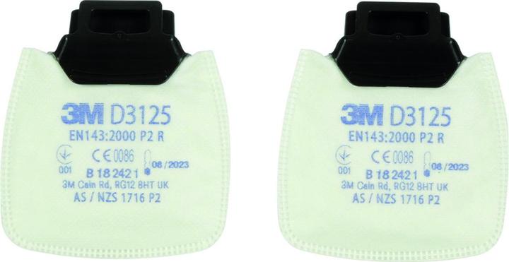 Produktbild 3M Partikelfilter Secure Click (Atemschutzmaske Ersatzfilter)