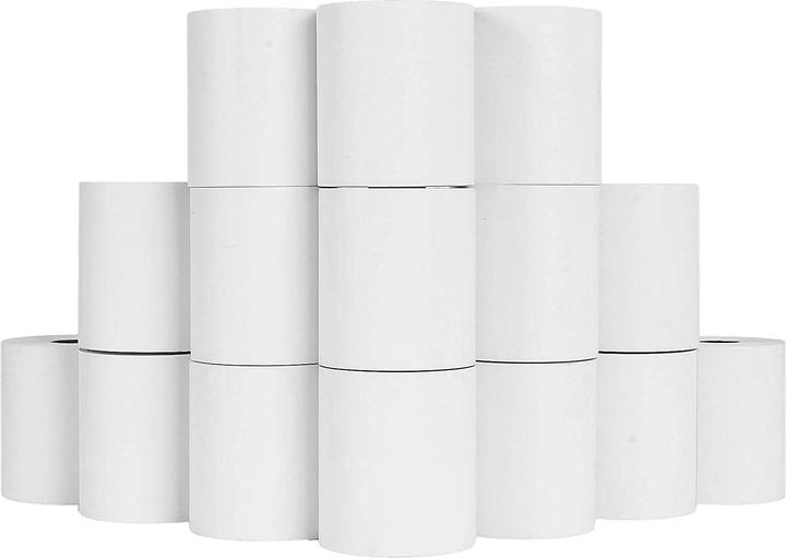Produktbild Werkstein Thermo Papier Additions Kassenrollen für Bon Drucker 20 Set 57x38mm