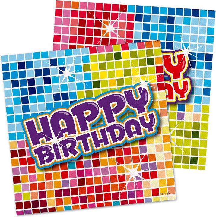 Produktbild Folat Geburtstag (16 x)