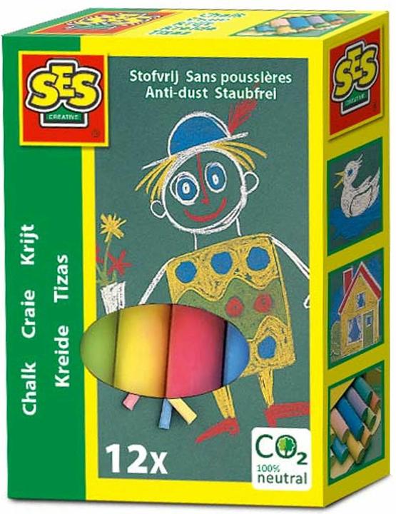 Produktbild Ses Schule Kreide-Farbe (Mehrfarbig, 12 x)